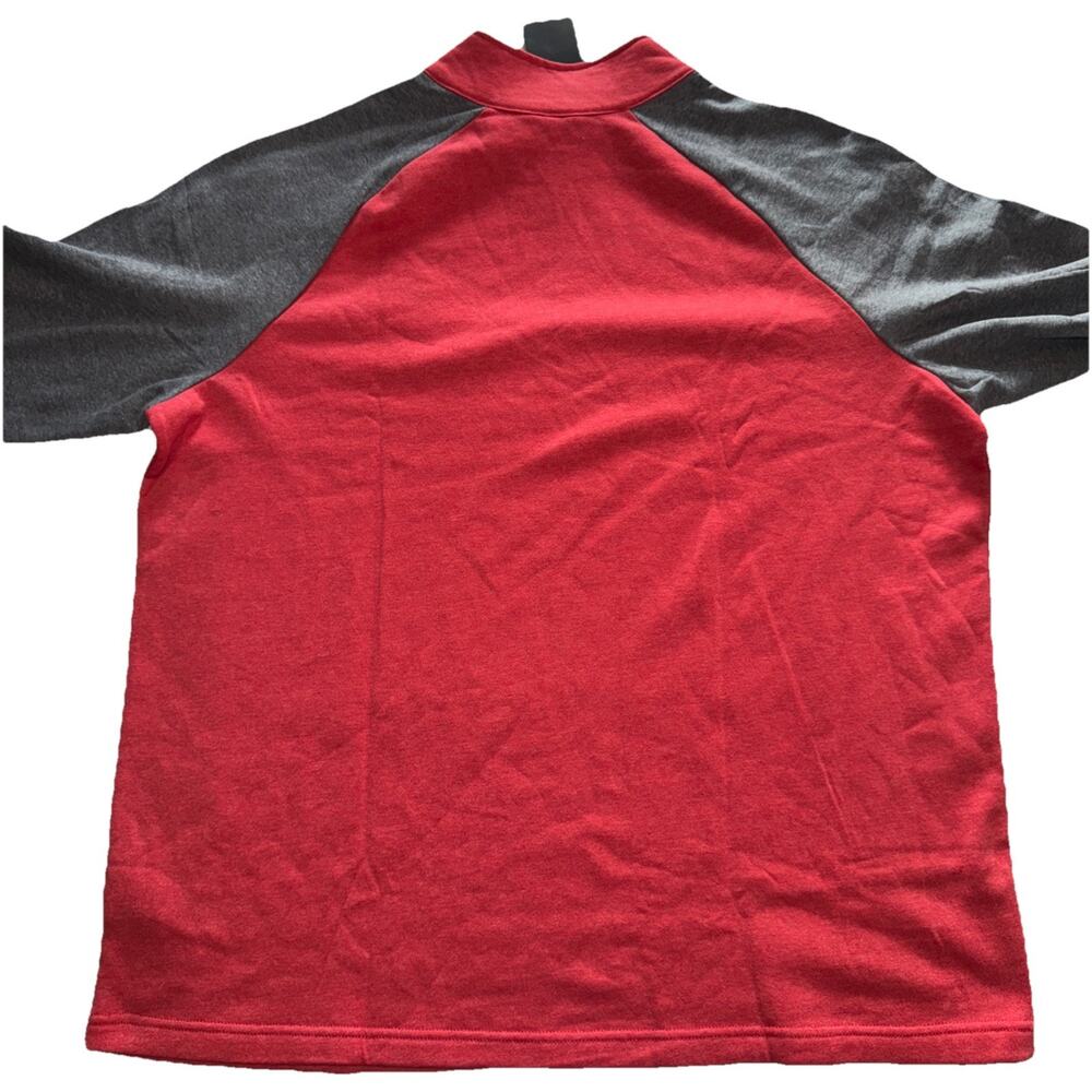 Captivating‎ Louisville Cardinals 1/4 Zip Pull Over Sweater Red Men's 2XL - Picture 6 of 7